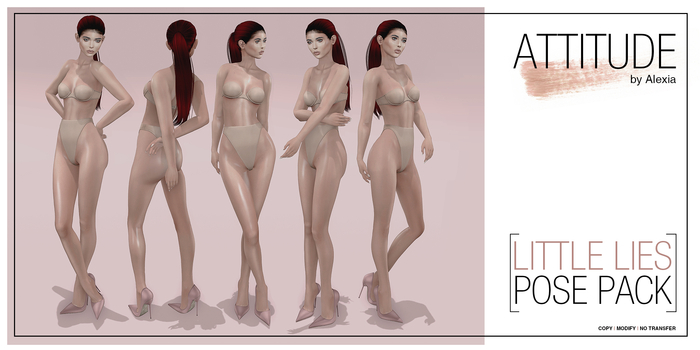 ATTITUDE LITTLE LIES POSE PACK