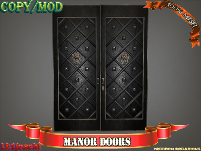 Manor doors(C/M)-Freedom creations