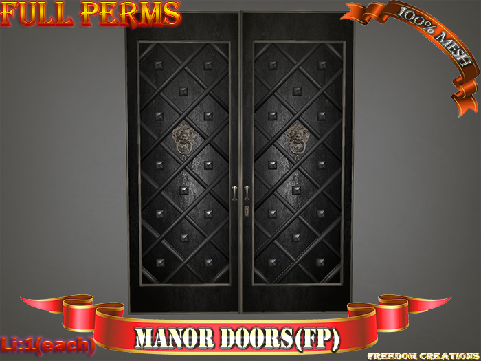 Manor doors(FP)-Freedom creations