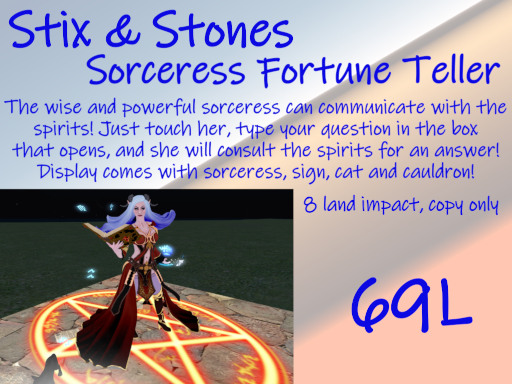 ~S&S~ Sorceress Fortune Teller