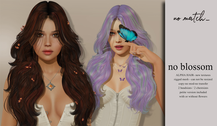 no.match_ ~ NO_BLOSSOM ~ all COLORS