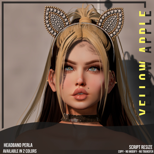 Yellow Apple - HeadBand Perla