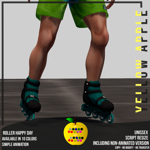 Yellow Apple - Roller Happy Day