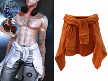 -[ vagrant ]- Jacob Shirt Around Waist - Orange
