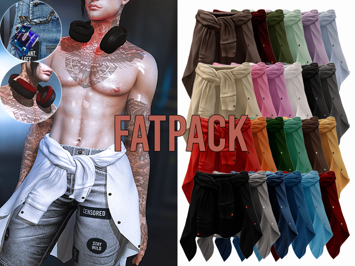 -[ vagrant ]- Jacob Shirt Around Waist - Fatpack