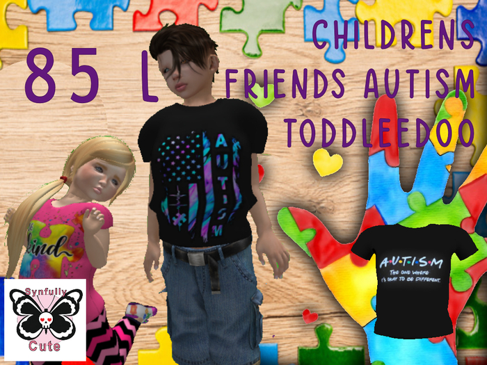 Friends Autism-Synfully Cute- Toddleedoo