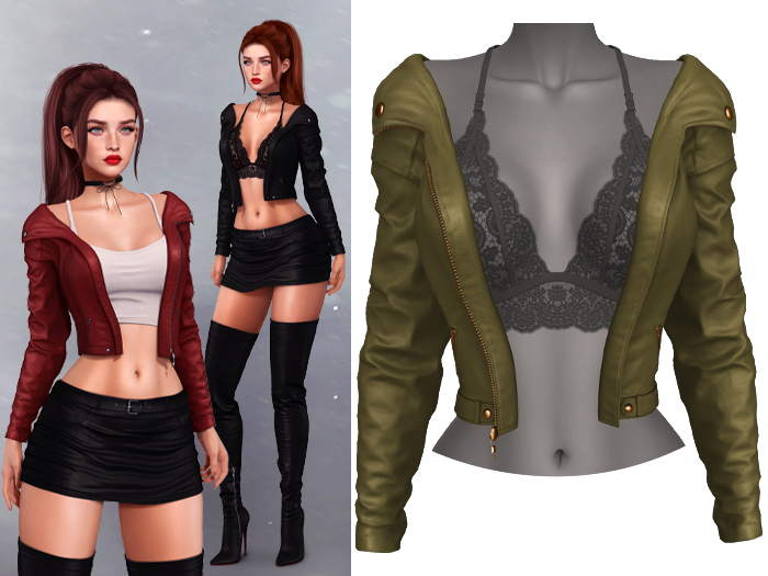 Mossu - Cali Jacket - Olive 