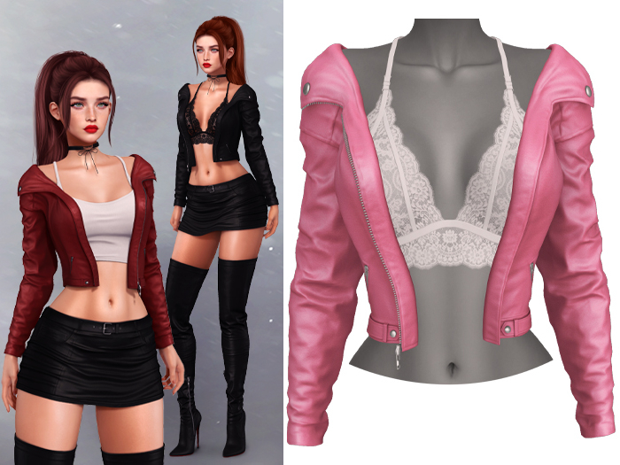 Mossu - Cali Jacket - Rose