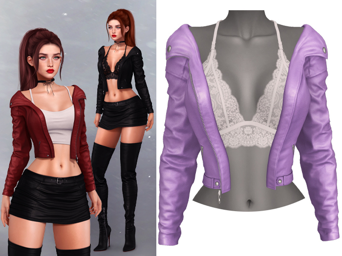 Mossu - Cali Jacket - Lavender