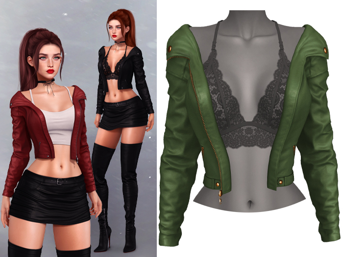 Mossu - Cali Jacket - Green 