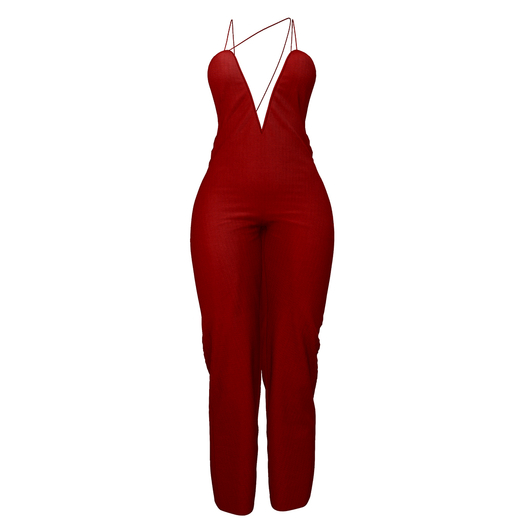 NX-Nardcotix Elliot Jumpsuit Red
