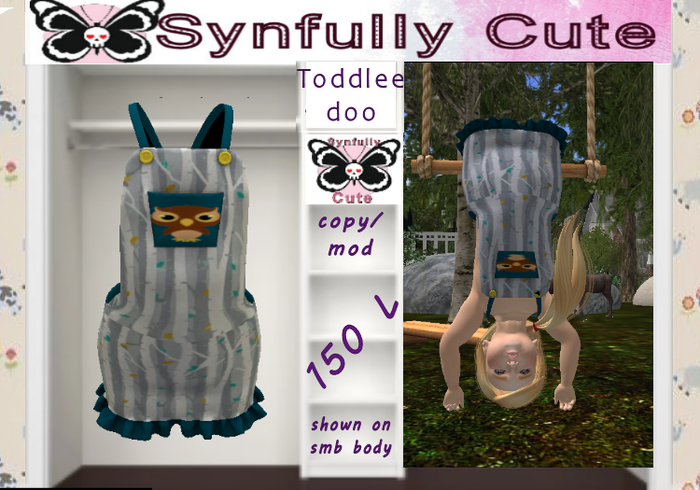 Owl Overall Dress