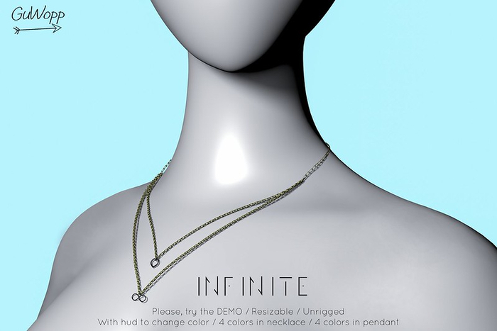 Guwopp - Necklace Infinite- (GoldRose)