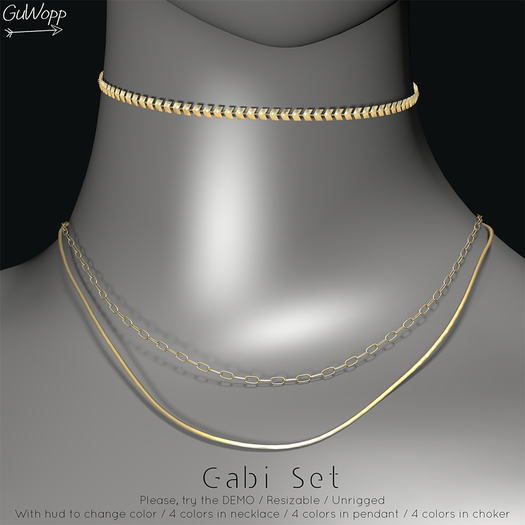 GuWopp - Gabi Set (Black)
