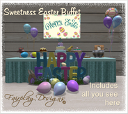 Sweet Treats  Easter Buffet Party Kit