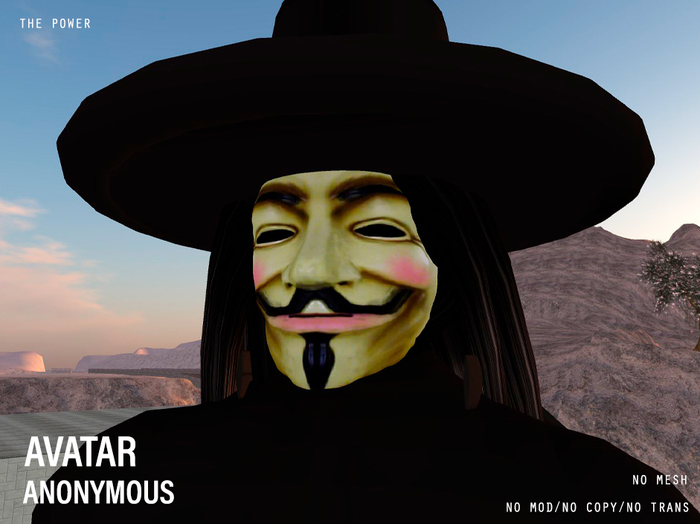 THE POWER //  Avatar completo - Anonymous 