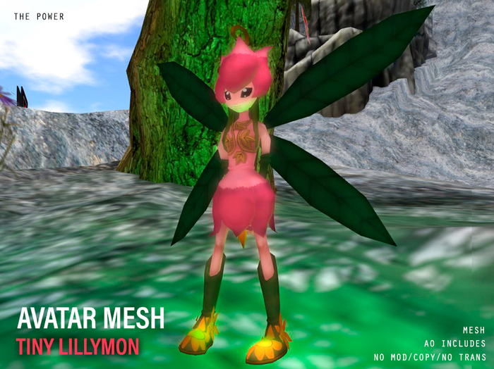 THE POWER// Avatar mesh - Tiny Lillymon