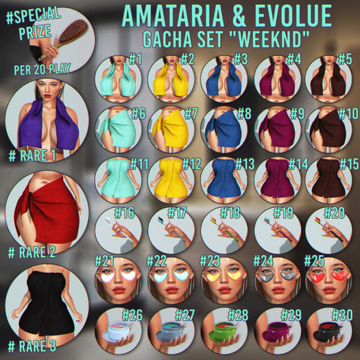 Amataria & Evolue - "Weeknd" - #RARE 3 (maitreya)