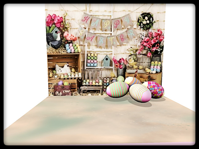 [AE] Photo Backdrop -  Easter 11