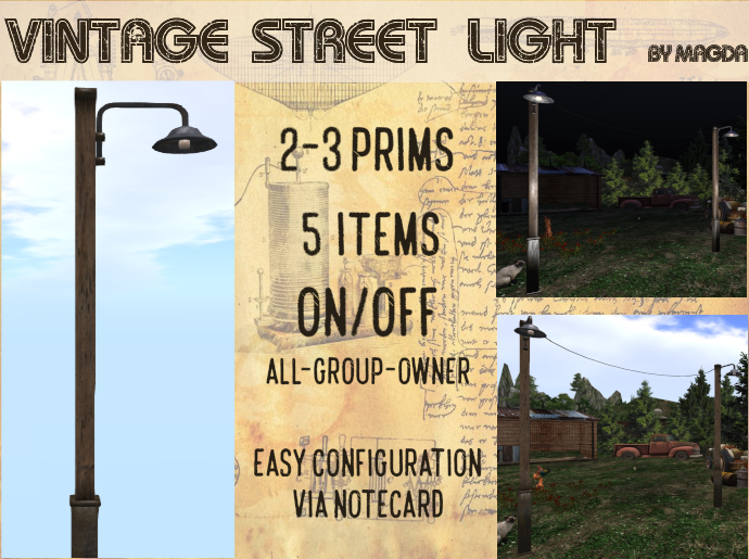 [M-C] Vintage Street Light