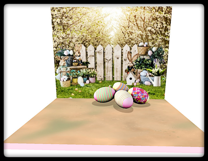 [AE] Photo Backdrop -  Easter 17