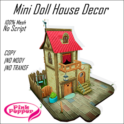 Mini Doll House Decor Mesh