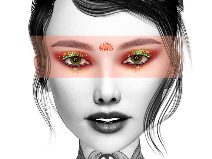 Sassyphur's LEL Evo X & AK ADVX Trinket Eyeshadow - Fire Lotus Test Color