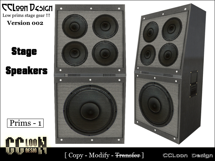 CCL Design - Stage Speakers CCL02