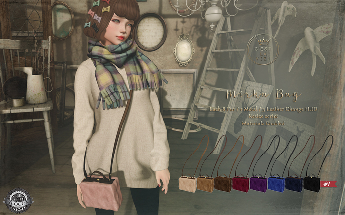 ::C'est la vie !:: Mirka Bag (#1) / 8 color Change