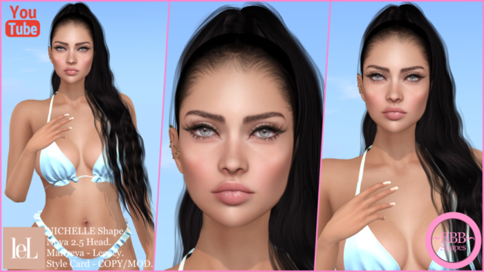 ~BBB~ NICHELLE Shape - LeL - Nova 2.5 Head