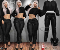 Fatal Fashion - Outfit 216: Cropped, Pants, Belly Chain, Shoes