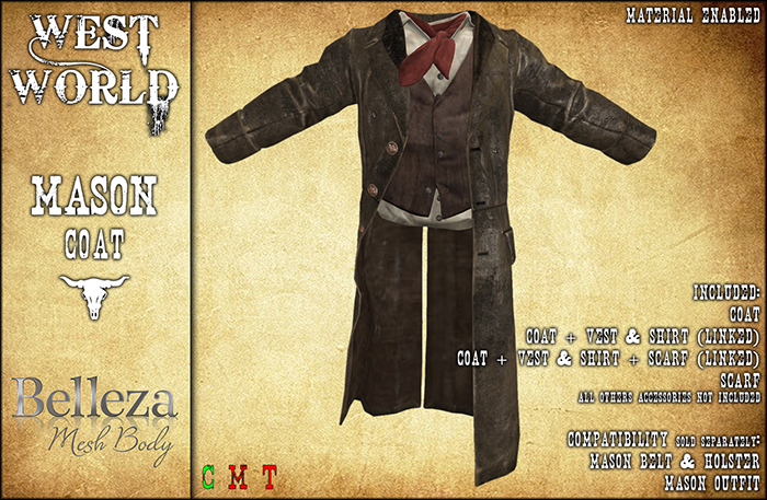 #WW# Mason Coat - [Jake] DEMO