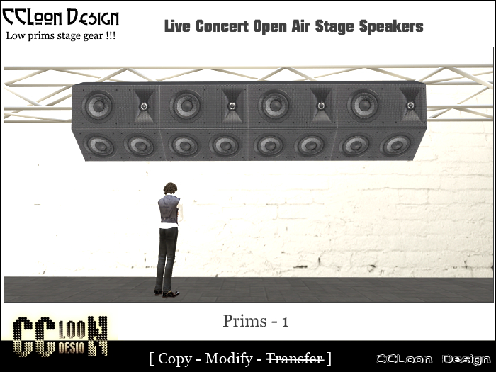 CCL Design - Concert Stage Speakers  WALL CCL03