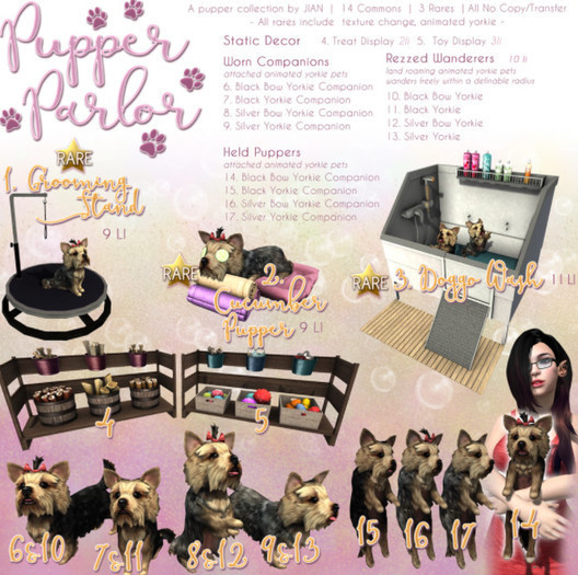 JIAN Pupper Parlor 9. Silver Companion BOX