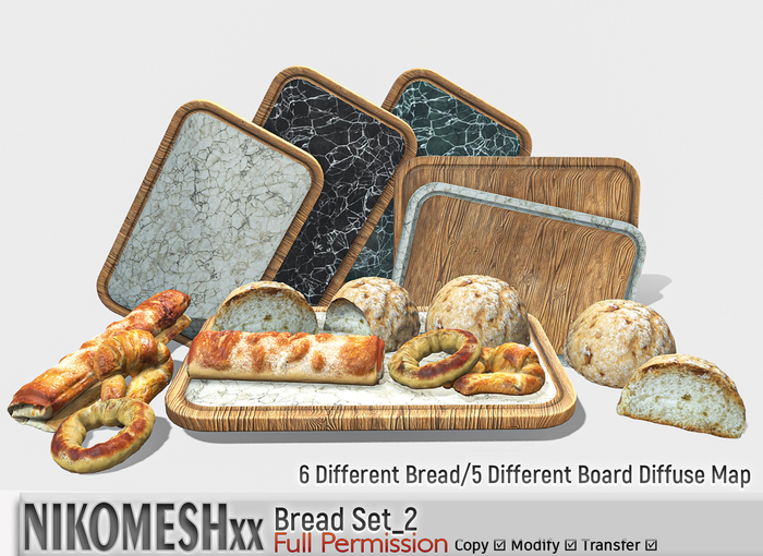 ::NIKOMESH::Full Permission Bread Set_2