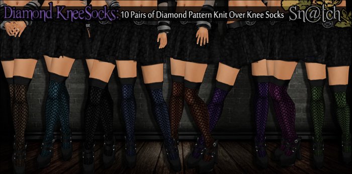 :::Sn@tch Diamond Socks:::