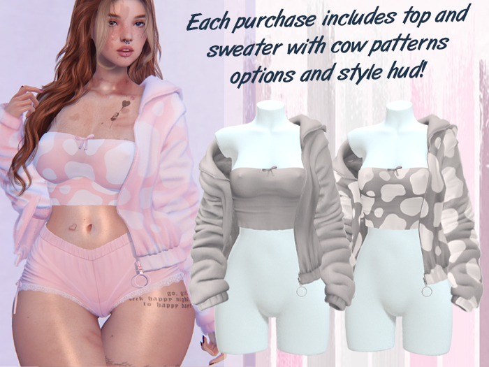 Lunar - Mumu Top & Sweater - Grey