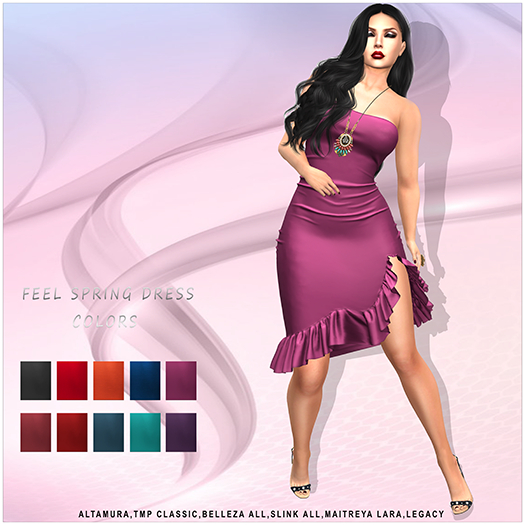 GGVG FEEL SPRING DRESS COLORS
