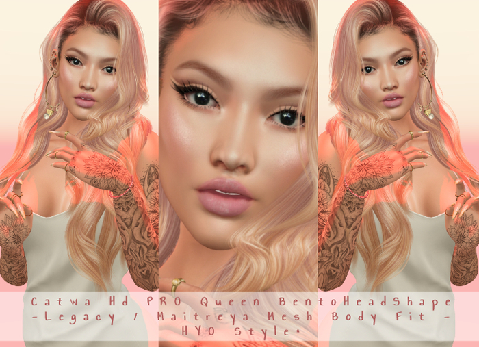 L'R C-HD PRO Queen BentoHeadShape -M/L Fit- HYO Style