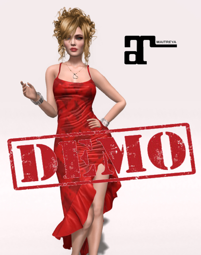 DEMO XK Maitreya Flirty Frills Gown