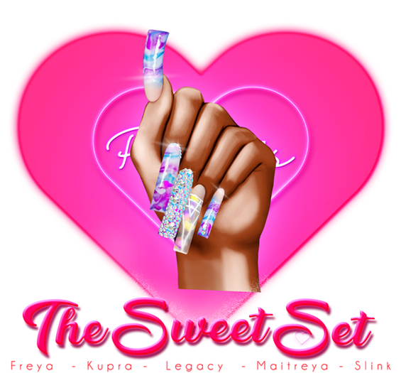 !! Pinky's Nails !! Sweet Set ' Square