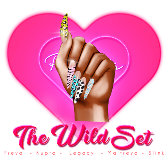 !! Pinky's Nails !! Wild Set ' Stiletto