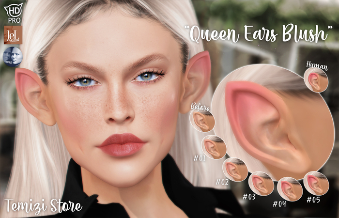 Temizi Store "Queen Ears Blush"