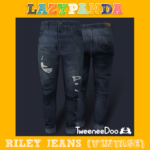 LazyPanda - Riley Jeans - Tween - Vintage