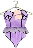 cakebatter / cutie ruffle swimsuit / berry / maitreya -add me-