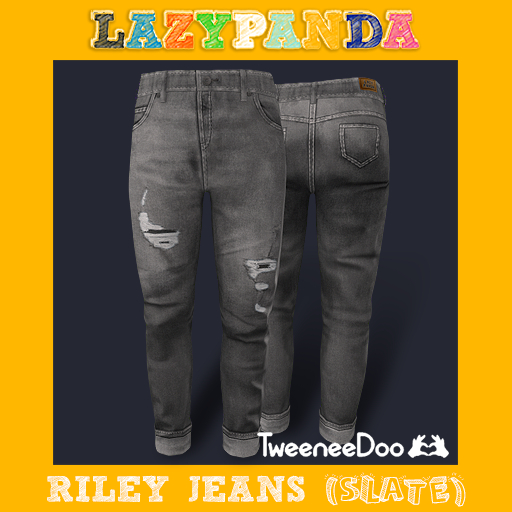 LazyPanda - Riley Jeans - Tween - Slate