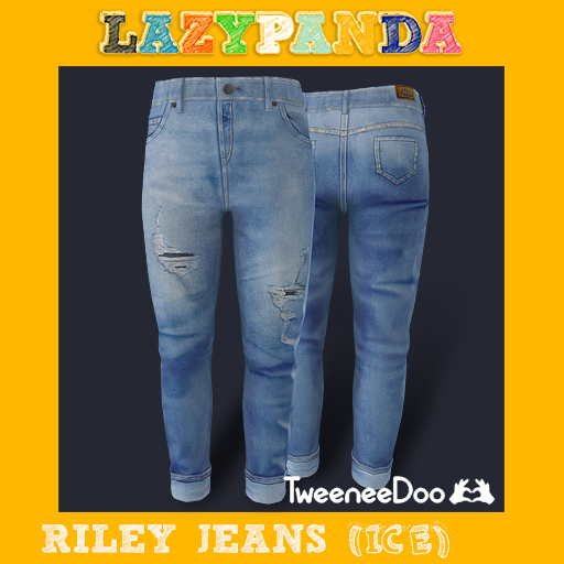 LazyPanda - Riley Jeans - Tween - Ice