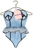 cakebatter / cutie ruffle swimsuit / funfetti / maitreya -add-