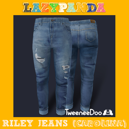 LazyPanda - Riley Jeans - Tween - Carolina