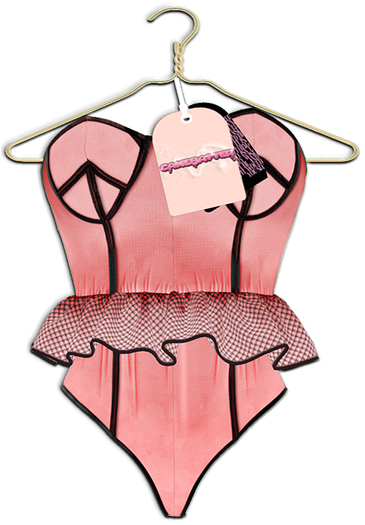 cakebatter / cutie ruffle swimsuit / cherry / maitreya -add me-